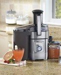 Cuisinart Juicer Machine, Die-Cast Juice Extractor for Vegetables, Lemons, Oranges & More, CJE-1000P1,Silver/Black, 15.35" x 11.8" x 19.01"