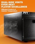 PYY Indoor Pizza Oven Countertop 14 Inch Electric Pizza Ovens Commercial 1800W with Pizza Stone and Timer