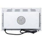 Adcraft COQ-1750W Quarter-Size Electric Countertop Convection Oven, Heavy Duty, Stainless Steel, 120v, NSF, Silver