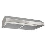 Broan-NuTone NuTone BCDF136SS Glacier Range Hood with Light Exhaust Fan for Under Cabinet, Stainless Steel, 36-Inch