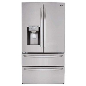 LG LMXS28626S 28 Cu. Ft. Stainless Steel 4-Door French Door Refrigerator