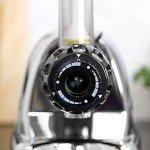 Omega J8006HDC Cold Press Juicer Machine, Vegetable and Fruit Juice Extractor and Nutrition System, Triple-Stage Slow Masticating Juicer, 200 W, Chrome