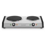 Cuisinart Countertop, Double Burner, Silver