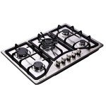 Deli-kit® 30 Inch Gas Cooktops Dual Fuel Sealed 5 Burners Stainless Steel Gas Cooktop Drop-In Gas Hob DK257-A10 Gas Cooker