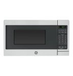 GE GCST07N1WSS Microwave Oven, 700-watt 6 Auto Cooking Settings, Kitchen Essentials for The Countertop, Dorm Room or Apartment, Child-Lock Technology 0.7 Cu. Ft, Stainless Steel