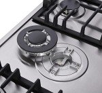 Deli-kit® 30 Inch Gas Cooktops Dual Fuel Sealed 5 Burners Stainless Steel Gas Cooktop Drop-In Gas Hob DK257-A10 Gas Cooker