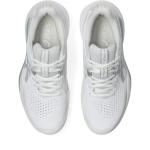 ASICS Women's Gel-Challenger 15 Tennis Shoes, 7.5, White/Pure Silver