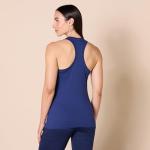 Amazon Essentials Women's Active Workout Quick Dry Tech Stretch Racerback Tank Top (Available in Plus Size), Pack of 2, Fuchsia/Navy, Large