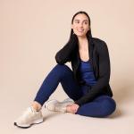 Amazon Essentials Women's Active Workout Quick Dry Tech Stretch Racerback Tank Top (Available in Plus Size), Pack of 2, Fuchsia/Navy, Large