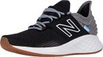 New Balance Women's Fresh Foam Roav V1 Sneaker, Black/Light Aluminum, 9 M US