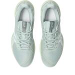 ASICS Women's Solution Speed FlyteFoam 3 Tennis Shoes, 9, Lichen Rock/White