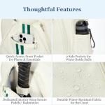 Pickleball Bag Backpack Fits 2 to 6 Paddles, Large Pickle ball Bags for Men and Women with Shoe Compartment and Fence Hook, Great Pickleball Gifts