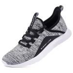 ALEADER Women's Energycloud Slip On Tennis Shoes Non Slip Athletic Sport Running Walking Shoes Black Gray Size 9 US