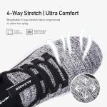 ALEADER Women's Energycloud Slip On Tennis Shoes Non Slip Athletic Sport Running Walking Shoes Black Gray Size 9 US