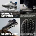 NORTIV 8 Men's Wide Toe Box Trail Running Shoes Cushion Walking Barefoot Tennis Workout Gym Cross Training Shoe Fashion Sneakers Whitney,Size 10.5,Black/Light Grey,SNRS25001M