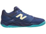New Balance Men's FuelCell Delray V2 Tennis Shoe, Nb Navy/Parchment, 9.5 M