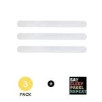 Transparent Padel Racket Protector + Sticker – Transparent Protector with Rugged Finish for More Protection 35 x 370 mm (3)