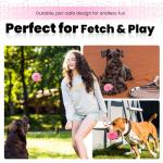 60 Packs Tennis Balls for Training and Pets, High Elasticity Practice Tennis Balls with Mesh Bag for Transport and Beginner Exercise, Durable Dog Playing Ball Set Multi-Pack Colored Balls Mixed Color