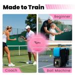 60 Packs Tennis Balls for Training and Pets, High Elasticity Practice Tennis Balls with Mesh Bag for Transport and Beginner Exercise, Durable Dog Playing Ball Set Multi-Pack Colored Balls Mixed Color