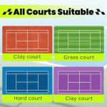 60 Packs Tennis Balls for Training and Pets, High Elasticity Practice Tennis Balls with Mesh Bag for Transport and Beginner Exercise, Durable Dog Playing Ball Set Multi-Pack Colored Balls Mixed Color