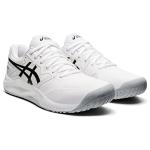 ASICS Men's Gel-Challenger 13 Tennis Shoes, 12, White/Black