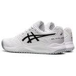 ASICS Men's Gel-Challenger 13 Tennis Shoes, 12, White/Black
