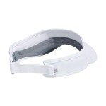 adidas Superlite, Sun Visor Hat for Women, Sport Performance, Outdoor Activities, White/Silver Reflective/2.0, One Size