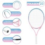 Kids Tennis Racket Starter Kit - Pink 23”