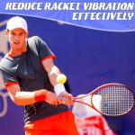 Leitee 30 Pcs Cute Tennis Dampener Funny Tennis Racket Vibration Racquet Dampener Soft Silicone for Sport Gift, Assorted Designs