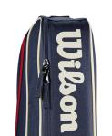 WILSON 2025 Team Tennis Racket Bag - Navy/Red, Holds up to 3 Rackets