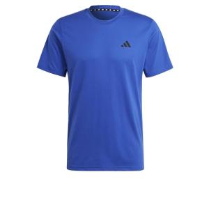 adidas Men's Essentials Feel Ready Training T-Shirt, Lucid Blue/Semi Lucid Blue/Black, X-Large