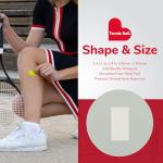 BioSwiss Bandages, Tennis Ball Shaped Self Adhesive Bandage, Latex Free Sterile Wound Care, Fun First Aid Kit Supplies for Kids, 50 Count