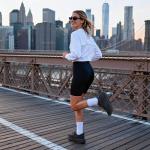 ALLSWIFIT Women's Road Running Shoes Cushion Tennis Shoes Non-Slip Comfortable Lightweight Gym Workout Athletic Arch Support Walking Sneakers Active5K,Size 8.5,All Black,AWUMRS2503