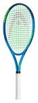 HEAD Ti. Conquest Tennis Racket - Pre-Strung Head Light Balance 27 Inch Racquet - 4 3/8 in Grip,Blue