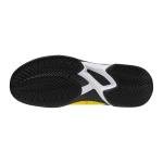 Mizuno Wave Exceed Court AC Men's Racquet Sports Shoes, Vibrant Yellow-Black, US Mens 9