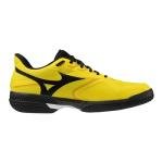 Mizuno Wave Exceed Court AC Men's Racquet Sports Shoes, Vibrant Yellow-Black, US Mens 9