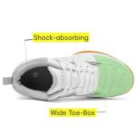 EADNLY Mens Tennis Shoes Extra Wide Pickleball Shoes for Men Lightweight Non Slip Sneakers All Court Size8-13(Grey,45)