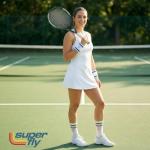 Super Fly Goods Sweatbands Pickleball Golf Tennis Great Gift or for Your Sports or Team (Tennis Wristband Set)