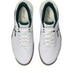 ASICS Men's Gel-Challenger 14 Tennis Shoes, 9.5, White/Saxon Green