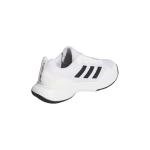 adidas Men's Gamecourt 2 Tennis Shoes, White/Core Black/White, 10