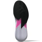 adidas Men's Defiant Speed 2 Tennis, Black/Silver Metallic/Lucid Pink, 12