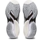 ASICS Men's Court FlyteFoam 3 Tennis Shoes, 11, White/Black