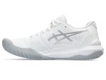 ASICS Women's Gel-Challenger 14 Tennis Shoes, 7.5, White/Pure Silver
