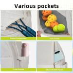 YEEGO DIRECT Tennis Bags for Women, Tennis Backpack Pickleball Racket Bags,Waterproof Sling Bag,Suitable for Pickleball Tennis Badminton, Gifts for Women Men (White)