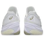 ASICS Men's Court FlyteFoam 3 OC Tennis Shoes, 11, White/Putty