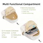 YEEGO DIRECT Tennis Bags for Women, Tennis Backpack Pickleball Racket Bags,Waterproof Sling Bag,Suitable for Pickleball Tennis Badminton, Gifts for Women Men (White)