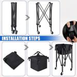 TOBWOLF Portable Tennis Ball Cart for 160 Balls