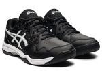 ASICS Men's Gel-Dedicate 7 Tennis Shoes, 13, Black/White