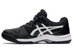 ASICS Men's Gel-Dedicate 7 Tennis Shoes, 13, Black/White