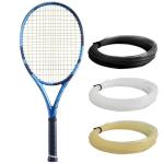 Babolat Pure Drive 107 Tennis Racquet - Strung with 16g White Babolat Syn Gut at Mid-Range Tension (4 1/8" Grip)